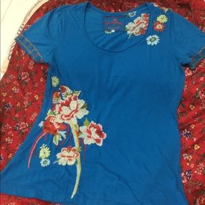 JOHNNY WAS blouse size L perfect condition